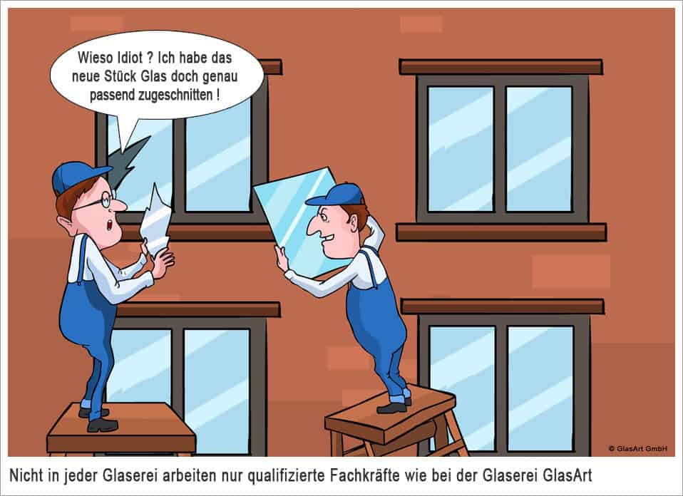 Witz Glaserei Glaser - lustig, fun