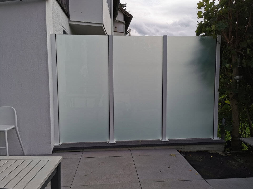 Sichtschutz Glaserei GlasArt aus Hannover